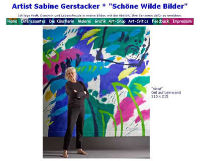 Artist Gerstacker, schne wilde Bilder